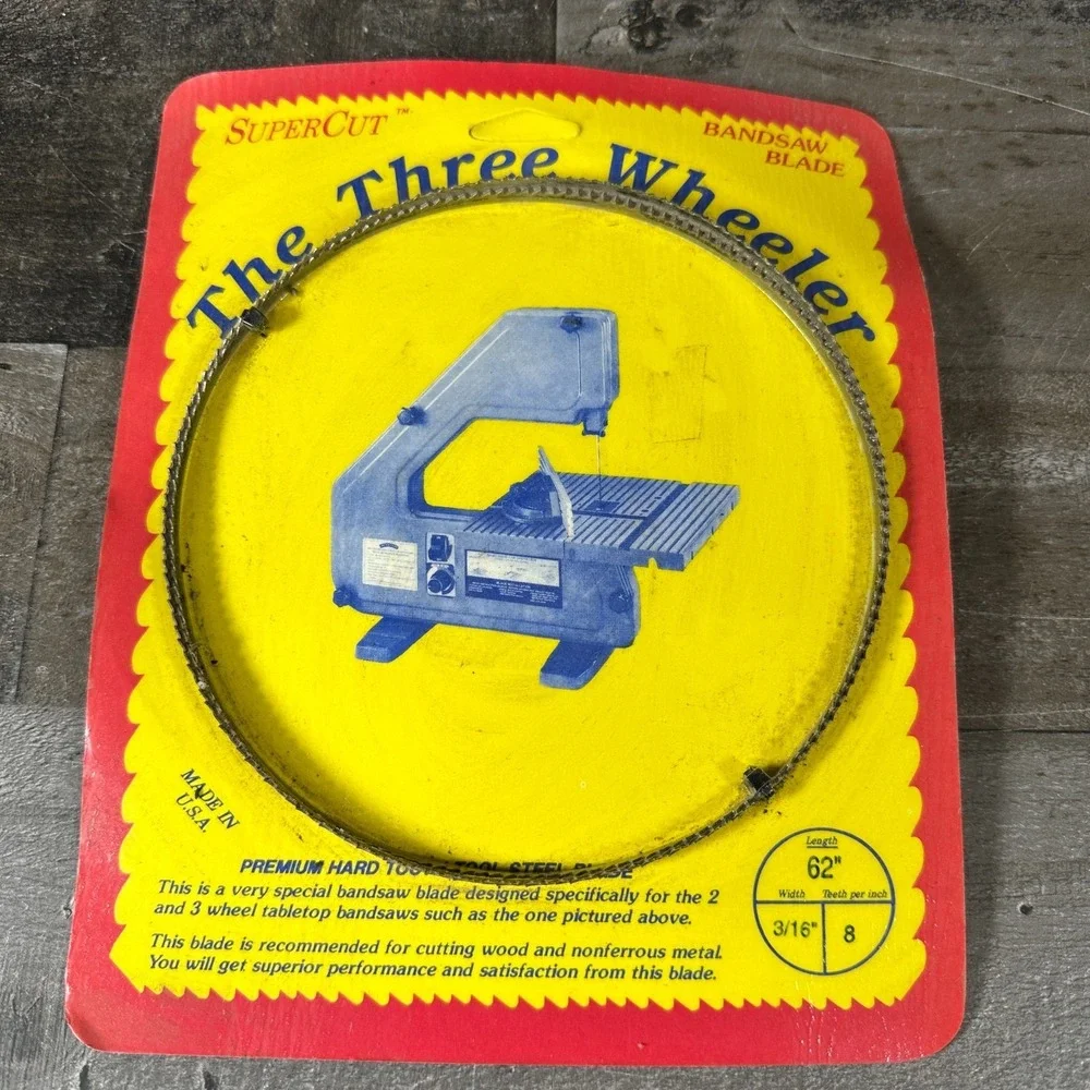 Band Saw Blade Three Wheeler 62